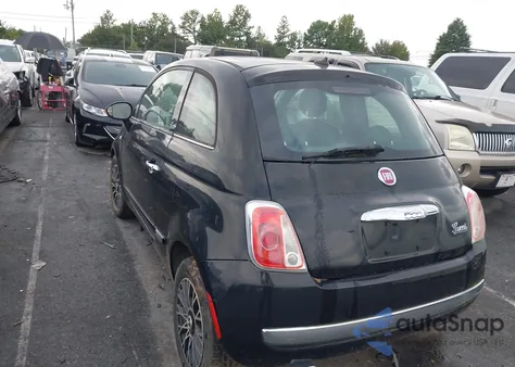 2012 Fiat 500 Lounge z USA, uszkodzony, nr VIN 3C3CFFCR2CT253986